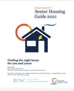 Cover of Orange County and PiAP Senior Housing Guide 2021